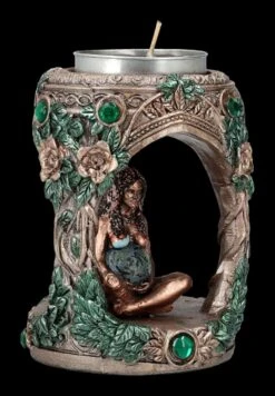 NEMESIS NOW Teelichthalter - Mutter Erde Gaia -Figurenmodell Geschäft 2D FS24706 Teelichthalter Mutter ERde GAia 8 1280x1280