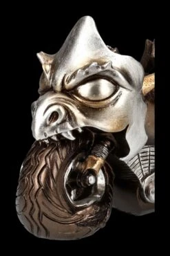 Skelett Figur Motorrad - Ride Or Die Bronzefarben -Figurenmodell Geschäft 2D FS24718 Skelett Figur Motorrad Ride or Die bronzefarben 8 1280x1280