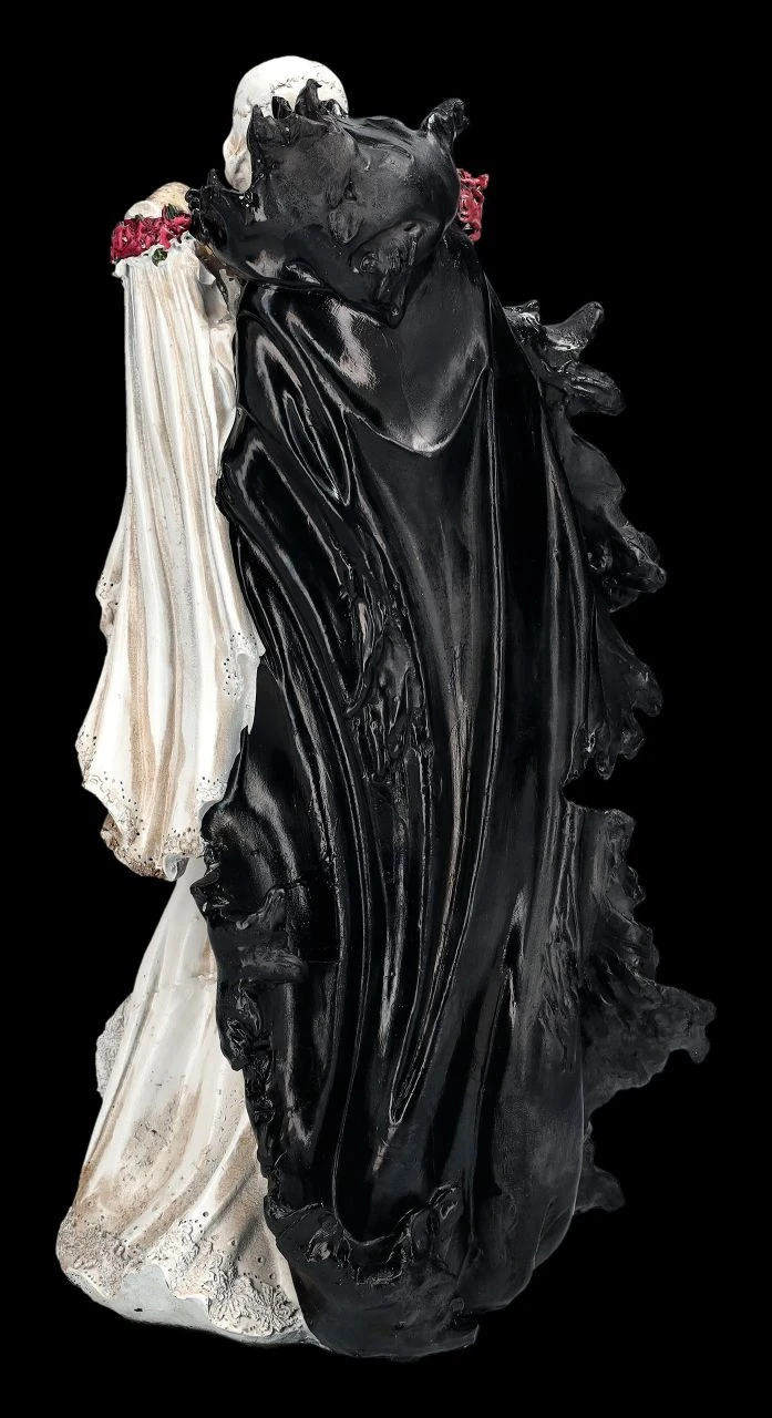 Skelett Figur - Dunkler Lord Küsst Seine Braut 6 Skelett Figur - Dunkler Lord Küsst Seine Braut – Bild 4