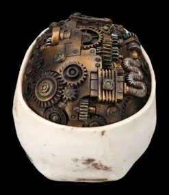 Totenkopf Schatulle - Zahnrad Deckel -Figurenmodell Geschäft 2D FS24740 Totenkopf Schatulle Zahnrad Deckel 3 1280x1280