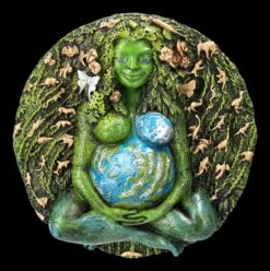 Wandrelief - Tausendjährige Gaia - Mutter Erde