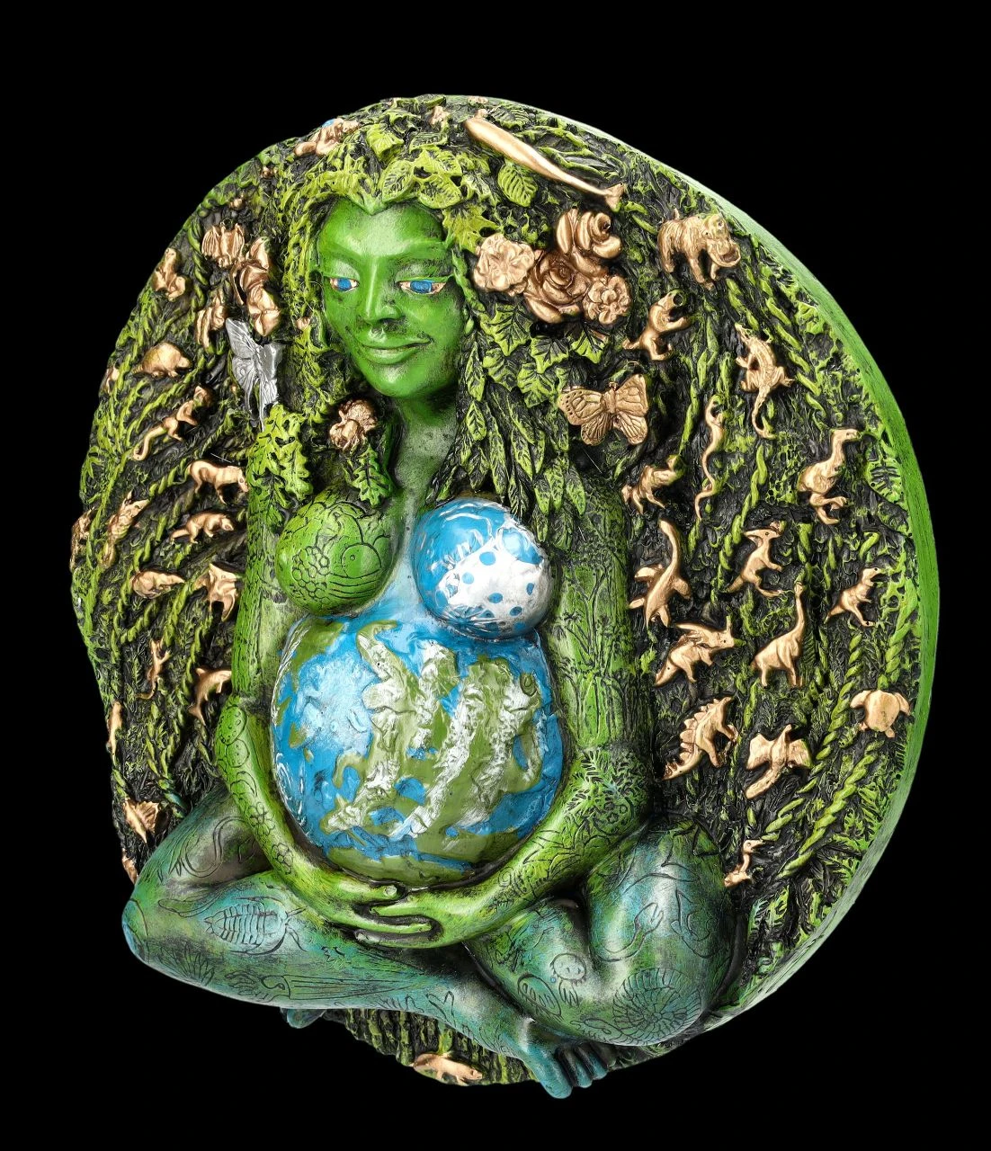 Wandrelief - Tausendjährige Gaia - Mutter Erde 7 Wandrelief - Tausendjährige Gaia - Mutter Erde – Bild 5