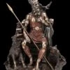 Odin Figur Mit Wölfen Und Rabe Auf Thron 1 Odin Figur Mit Wölfen Und Rabe Auf Thron -Figurenmodell Geschäft 2D FS24776 Odin Figur mit W lfen znd Rabe auf Thron 2 1280x1280