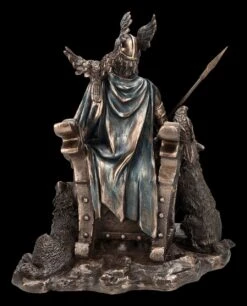 Odin Figur Mit Wölfen Und Rabe Auf Thron 13 Odin Figur Mit Wölfen Und Rabe Auf Thron -Figurenmodell Geschäft 2D FS24776 Odin Figur mit W lfen znd Rabe auf Thron 4 1280x1280