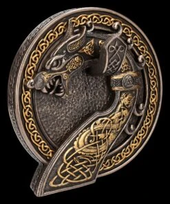 Wandhaken Wikinger - Keltischer Drache -Figurenmodell Geschäft 2D FS24819 Wandhaken Wikinger Keltischer Drache 5 1280x1280