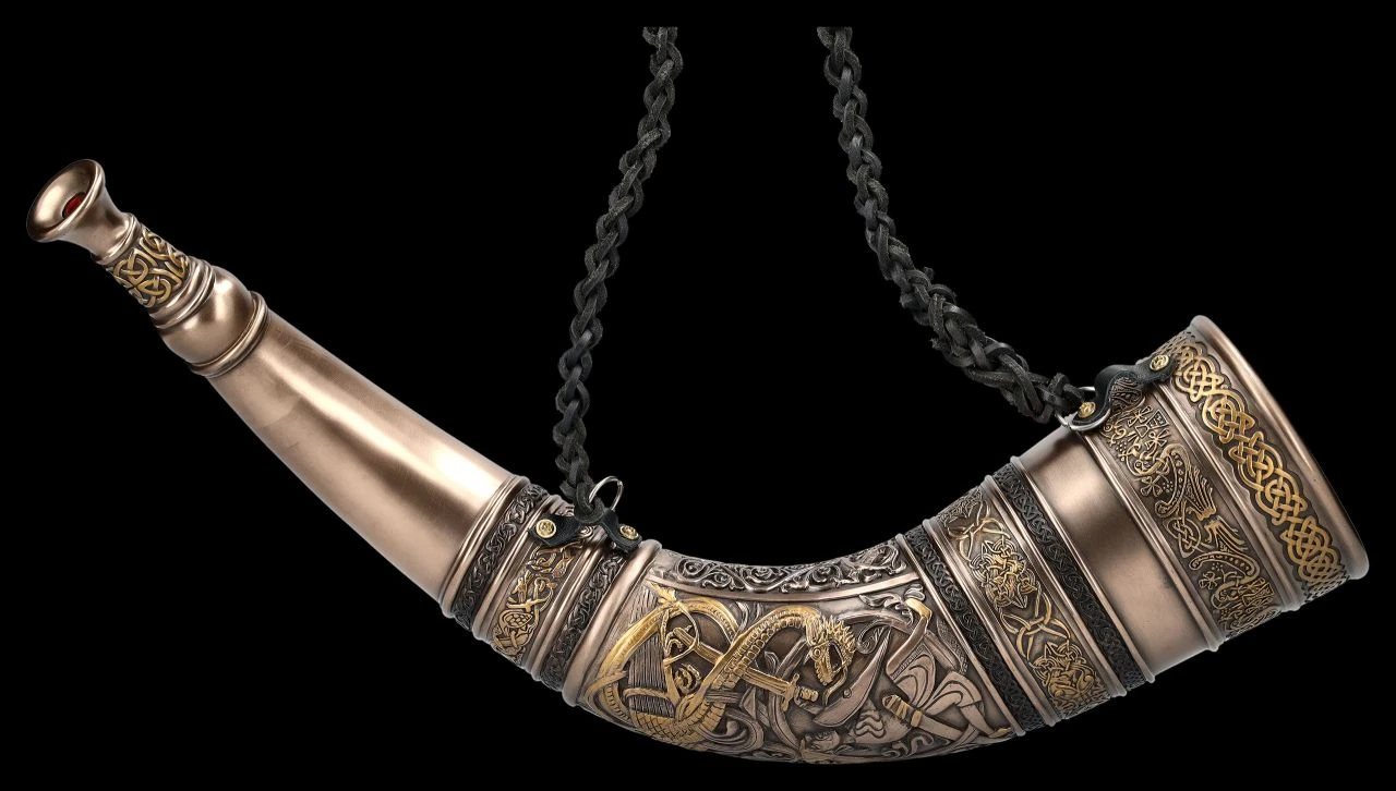 Germanisches Signalhorn Funktionsfähig 9 Germanisches Signalhorn Funktionsfähig – Bild 7