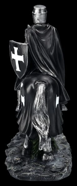 Ritter Figur Auf Pferd Schwarz -Figurenmodell Geschäft 2D FS24858 Ritter Figur auf Pferd schwarz 2 1280x1280