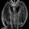 Drachen Figur - Wächter Silberfarben -Figurenmodell Geschäft 2D FS24974 Drachen Figur W chter silberfarben 1 1280x1280
