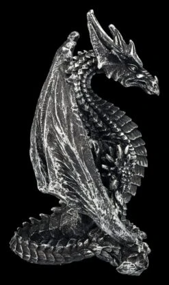 Drachen Figur - Wächter Silberfarben 14 Drachen Figur - Wächter Silberfarben -Figurenmodell Geschäft 2D FS24974 Drachen Figur W chter silberfarben 4 1280x1280