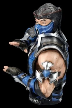NEMESIS NOW Mortal Kombat Figur - Sub-Zero Büste -Figurenmodell Geschäft 2D FS25002 Mortal Kombat Figur Sub Zero B ste 2 1280x1280
