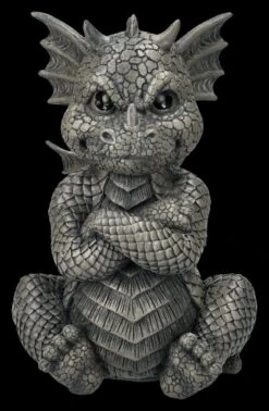 Garten Figur - Bockiger Drache