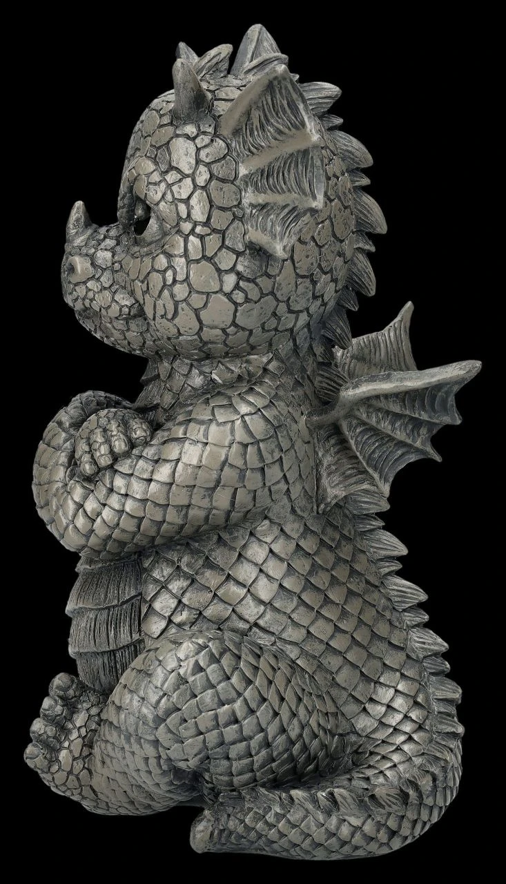 Garten Figur - Bockiger Drache 7 Garten Figur - Bockiger Drache – Bild 5