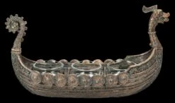 Teelichthalter Dreifach - Wikinger Drakkar -Figurenmodell Geschäft 2D FS25044 Teelichthalter dreifach Wikinger Drakkar 4 1280x1280