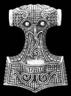 Wand Teelichthalter - Wikinger Thor's Hammer -Figurenmodell Geschäft 2D FS25049 Wand Teelichthalter Wikinger Thors Hammer 2 1280x1280