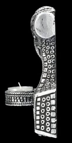 Wand Teelichthalter - Wikinger Thor's Hammer -Figurenmodell Geschäft 2D FS25049 Wand Teelichthalter Wikinger Thors Hammer 3 1280x1280