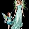 Elfen Figur Mutter Mit Tochter Und Hase 2 Elfen Figur Mutter Mit Tochter Und Hase -Figurenmodell Geschäft 2D FS25055 Elfen Figur Mutter mit Tochter und Hase 1 1280x1280