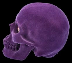 Totenkopf Lila Velours - Jewelled Gaze 12 Totenkopf Lila Velours - Jewelled Gaze -Figurenmodell Geschäft 2D FS25062 Totenkopf Lila Velours Jewelled Gaze 3 1280x1280