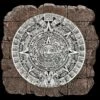 Wandrelief - Azteken Kalender Auf Mauer -Figurenmodell Geschäft 2D FS25074 Wandrelief Azteken Kalender auf Mauer 1 1280x1280