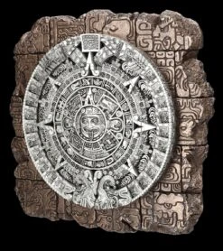 Wandrelief - Azteken Kalender Auf Mauer 10 Wandrelief - Azteken Kalender Auf Mauer -Figurenmodell Geschäft 2D FS25074 Wandrelief Azteken Kalender auf Mauer 5 1280x1280