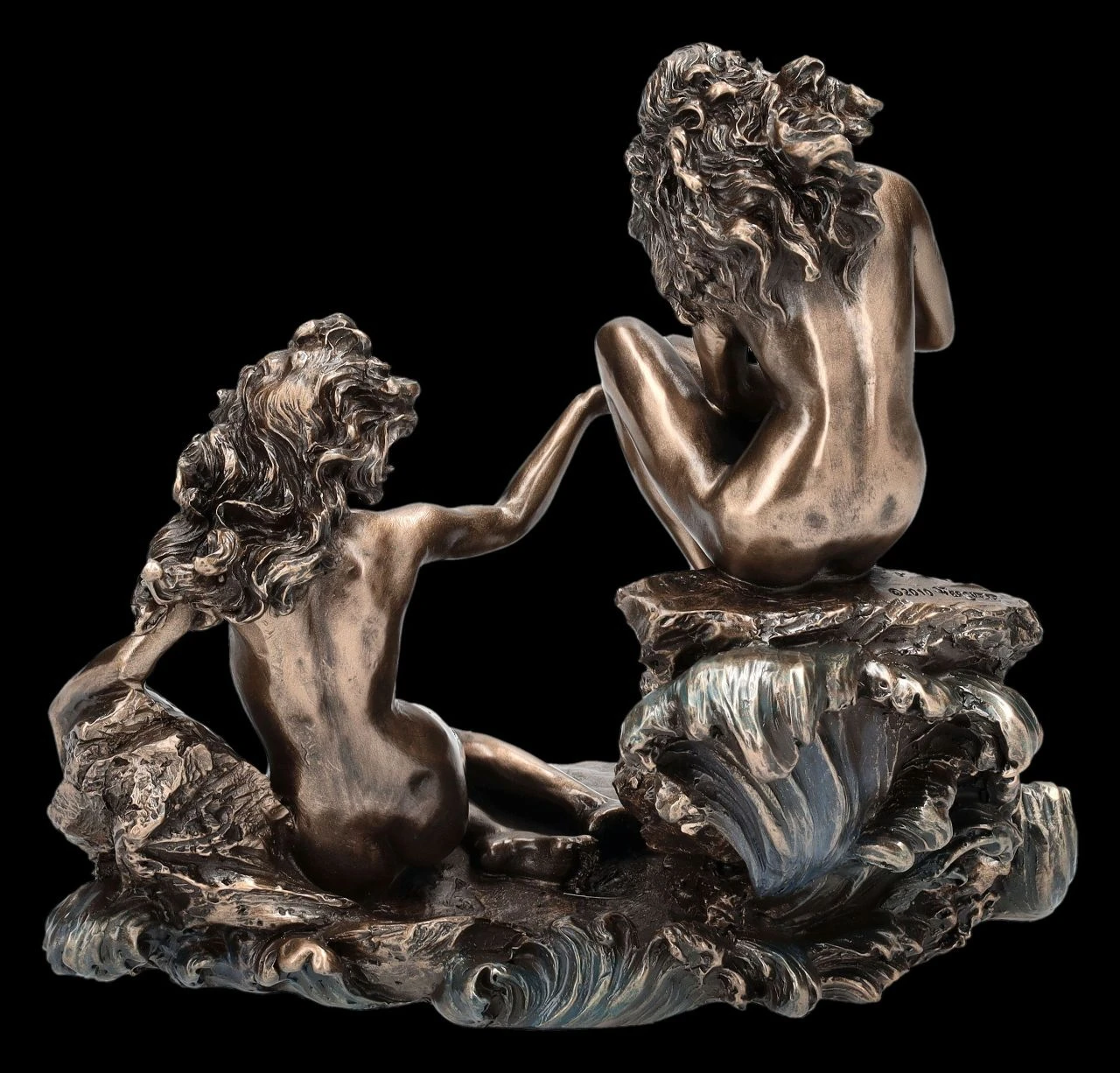 Aktfigur - Sturm-Nymphen Auf Felsen 6 Aktfigur - Sturm-Nymphen Auf Felsen – Bild 4