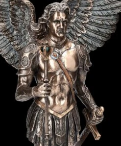 Erzengel Michael Figur - In Flammen Mit Zepter -Figurenmodell Geschäft 2D FS25085 Erzengel Michael Figur in Flammen mit Zepter 8 1280x1280