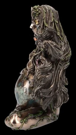Gaia Figur - Mutter Erde Schwanger Bronziert -Figurenmodell Geschäft 2D FS25093 Gaia Figur Mutter Erde schwanger bronziert 4 1280x1280