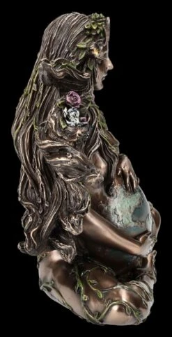 Gaia Figur - Mutter Erde Schwanger Bronziert -Figurenmodell Geschäft 2D FS25093 Gaia Figur Mutter Erde schwanger bronziert 6 1280x1280