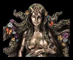 Gaia Figur - Mutter Erde Schwanger Bronziert -Figurenmodell Geschäft 2D FS25093 Gaia Figur Mutter Erde schwanger bronziert 9 1280x1280