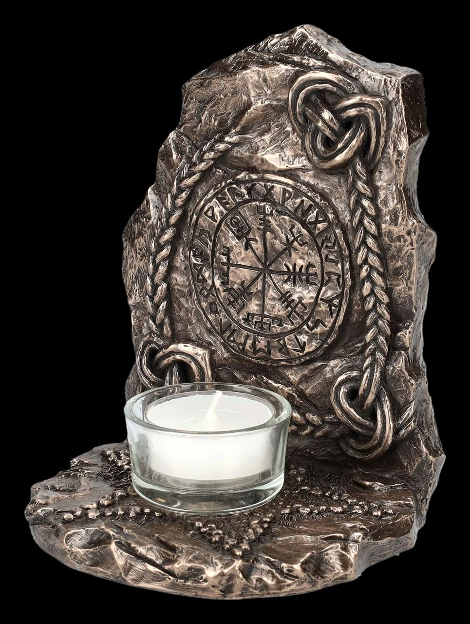 Teelichthalter - Wikinger Kompass Vegvisir 10 Teelichthalter - Wikinger Kompass Vegvisir – Bild 8