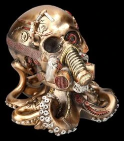 Steampunk Totenkopf - Krake Mit Gasmaske -Figurenmodell Geschäft 2D FS25155 Steampunk Totenkopf Krake mit Gasmaske 5 1280x1280