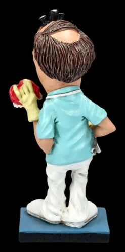 Funny Job Figur - Zahnarzt Mit Goldzahn Und Gebiss -Figurenmodell Geschäft 2D FS25161 Funny Job Figur Zahnarzt mit Gebiss 3 1280x1280