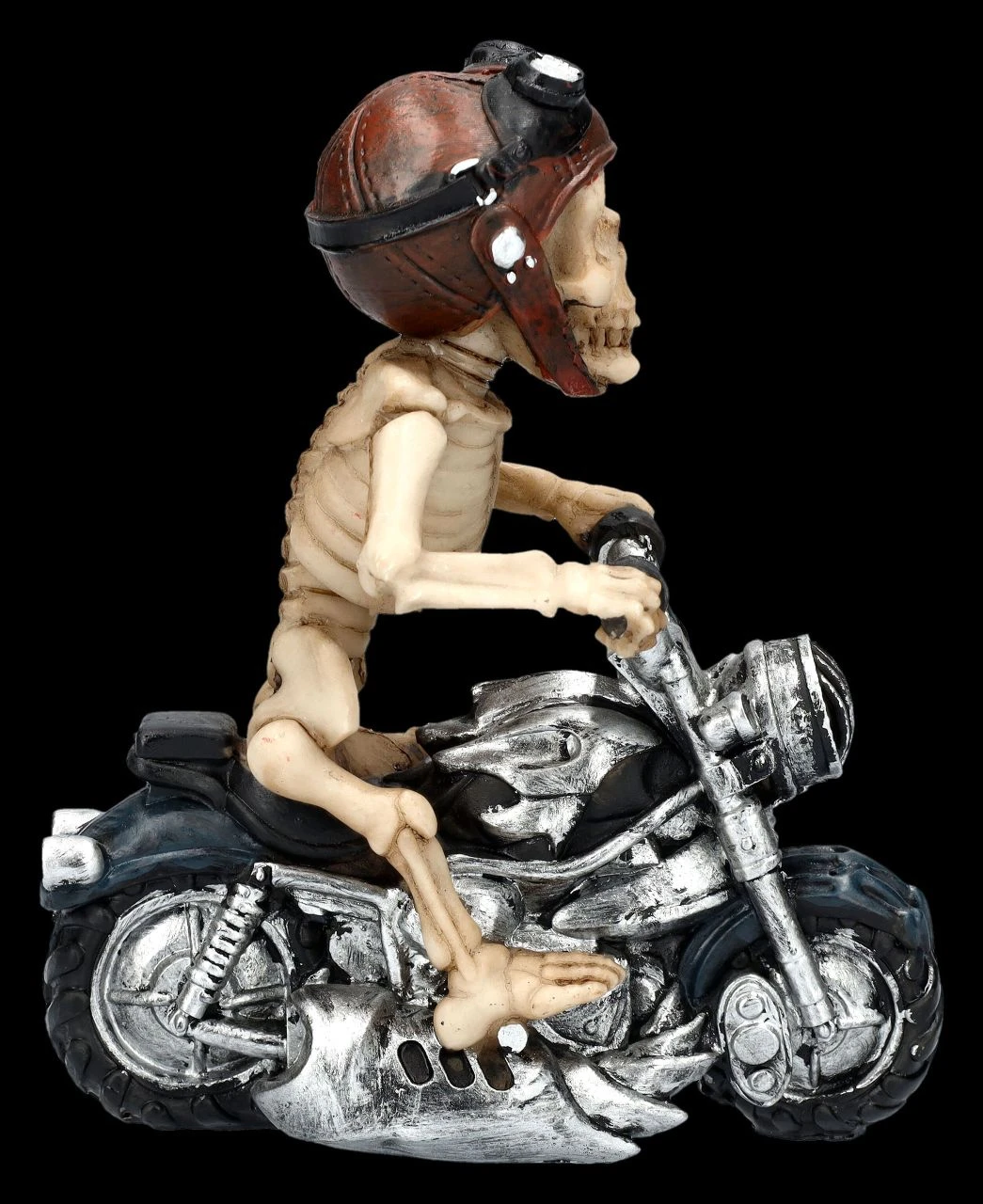 Skelettfigur Auf Motorrad - Skelecruiser 7 Skelettfigur Auf Motorrad - Skelecruiser – Bild 5