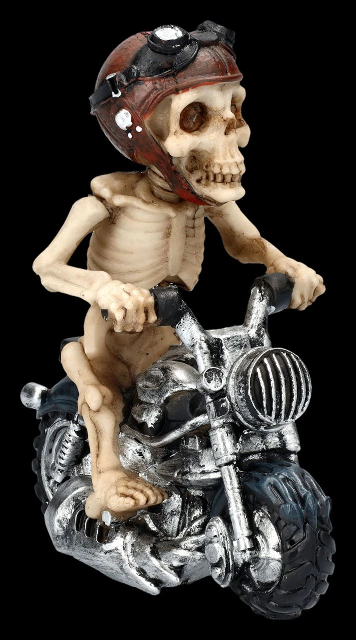Skelettfigur Auf Motorrad - Skelecruiser 8 Skelettfigur Auf Motorrad - Skelecruiser – Bild 6