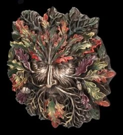 Wandrelief Greenman - Herbst Tagundnachtgleiche -Figurenmodell Geschäft 2D FS25181 Wandrelief Greenman Herbst Tagundnachtgleiche 6 1280x1280
