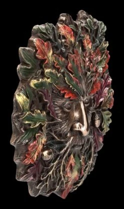 Wandrelief Greenman - Herbst Tagundnachtgleiche -Figurenmodell Geschäft 2D FS25181 Wandrelief Greenman Herbst Tagundnachtgleiche 9 1280x1280