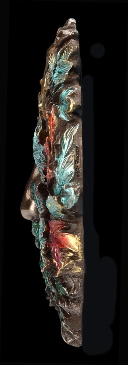 Wandrelief Greenman - Winter Sonnenwende 6 Wandrelief Greenman - Winter Sonnenwende – Bild 4