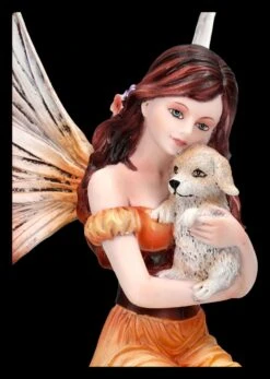 Elfen Figur - Amy Mit Hundewelpe -Figurenmodell Geschäft 2D FS25188 Elfen Figur Amy mit Hundewelpe 7 1280x1280