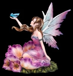 Elfen Figur - Mara Mit Schmetterling -Figurenmodell Geschäft 2D FS25191 Elfen Figur Mara mit Schmetterling 2 1280x1280