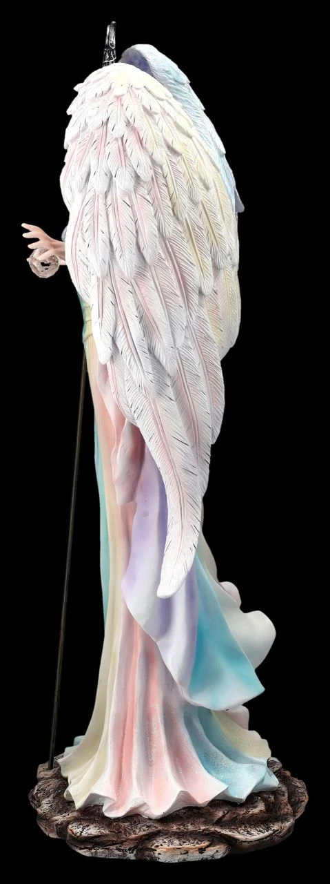 Engel Figur - Regenbogen Wächterin Vanavil 6 Engel Figur - Regenbogen Wächterin Vanavil – Bild 4