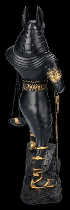 Anubis Figur Mit Waage Fällt Urteil Schwarz -Figurenmodell Geschäft 2D FS25222 Anubis Figur mit Waage f llt Urteil schwarz 5 1280x1280