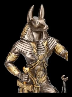 Anubis Figur Mit Waage Fällt Urteil Bronzefarben -Figurenmodell Geschäft 2D FS25223 Anubis Figur mit Waage f llt Urteil bronzefarben 13 1280x1280