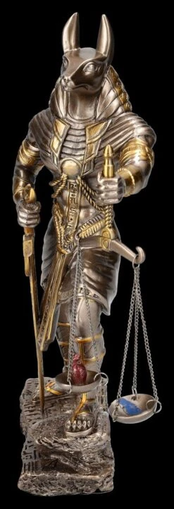 Anubis Figur Mit Waage Fällt Urteil Bronzefarben -Figurenmodell Geschäft 2D FS25223 Anubis Figur mit Waage f llt Urteil bronzefarben 9 1280x1280