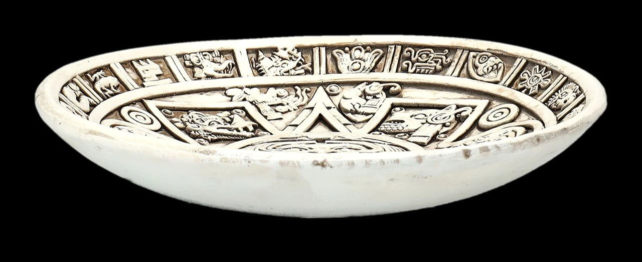 Räucherstäbchenhalter - Azteken Schale 5 Räucherstäbchenhalter - Azteken Schale – Bild 3