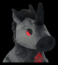 Plüschfigur - Schwarzes Gothic Einhorn -Figurenmodell Geschäft 2D FS25244 Pl schfigur Schwarzes Gothic Einhorn 7 1280x1280
