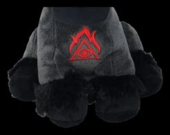 Plüschfigur - Schwarzes Gothic Einhorn -Figurenmodell Geschäft 2D FS25244 Pl schfigur Schwarzes Gothic Einhorn 8 1280x1280