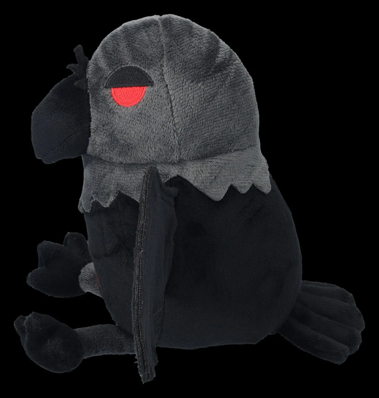 Plüschfigur Gothic - Rabe 6 Plüschfigur Gothic - Rabe – Bild 4