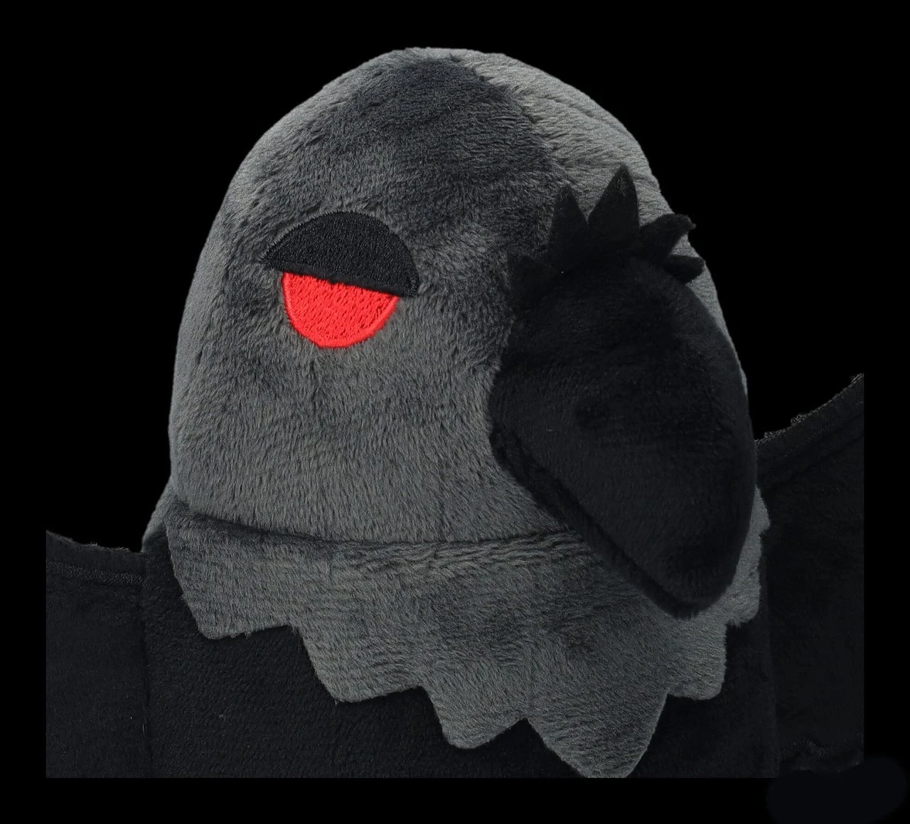 Plüschfigur Gothic - Rabe 9 Plüschfigur Gothic - Rabe – Bild 7