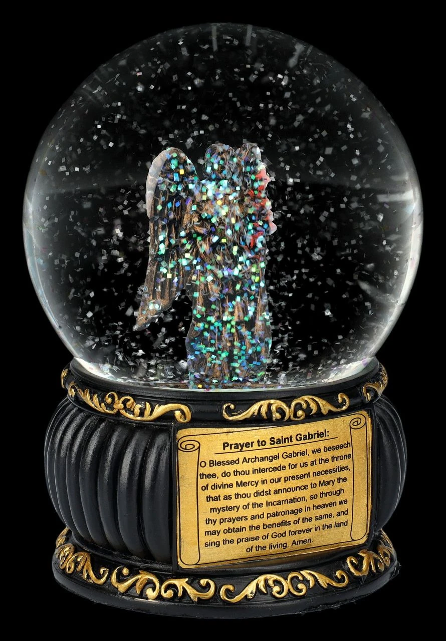 Schneekugel - Erzengel Gabriel 4 Schneekugel - Erzengel Gabriel – Bild 2