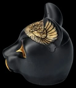 Schatulle ägyptisch - Bastet Kopf -Figurenmodell Geschäft 2D FS25260 Schatulle gyptisch Bastet Kopf 2 1280x1280