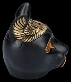 Schatulle ägyptisch - Bastet Kopf -Figurenmodell Geschäft 2D FS25260 Schatulle gyptisch Bastet Kopf 4 1280x1280